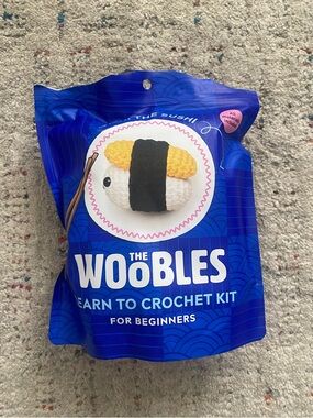 The Woobles Oishi the Sushi learn to crochet kit
